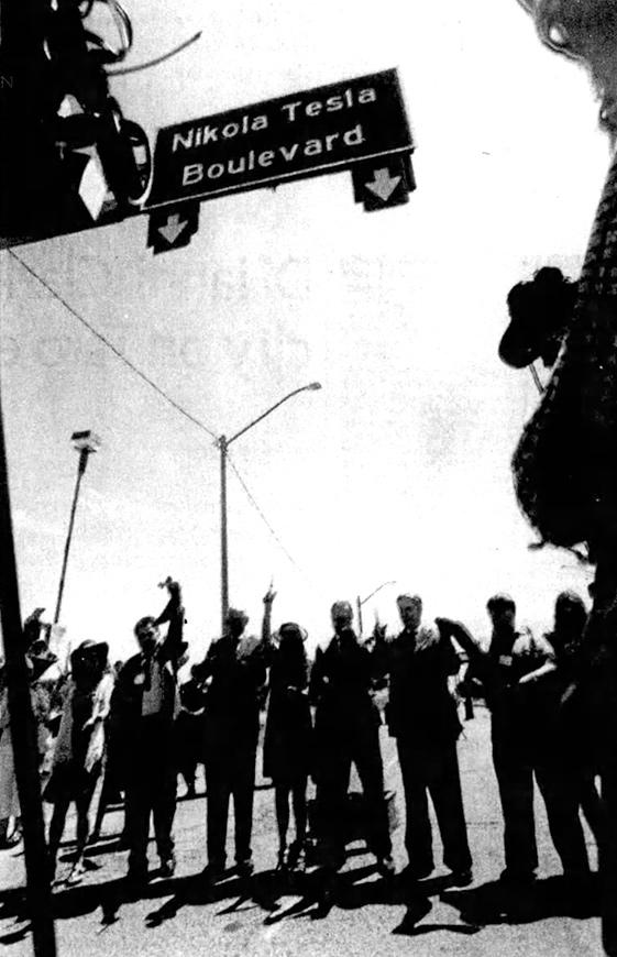 The Community Opening of Nikola Tesla Boulevard