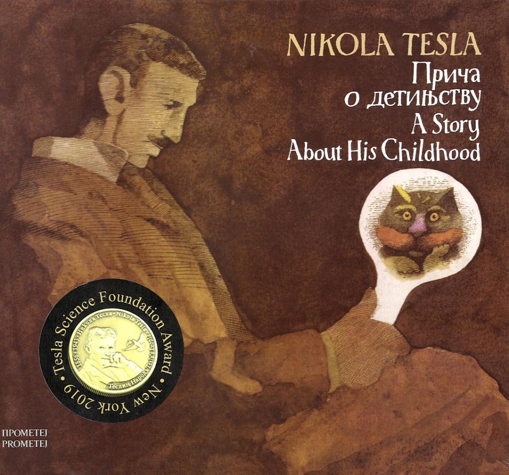 Nikola Tesla - A Story About His Childhood - Front cover