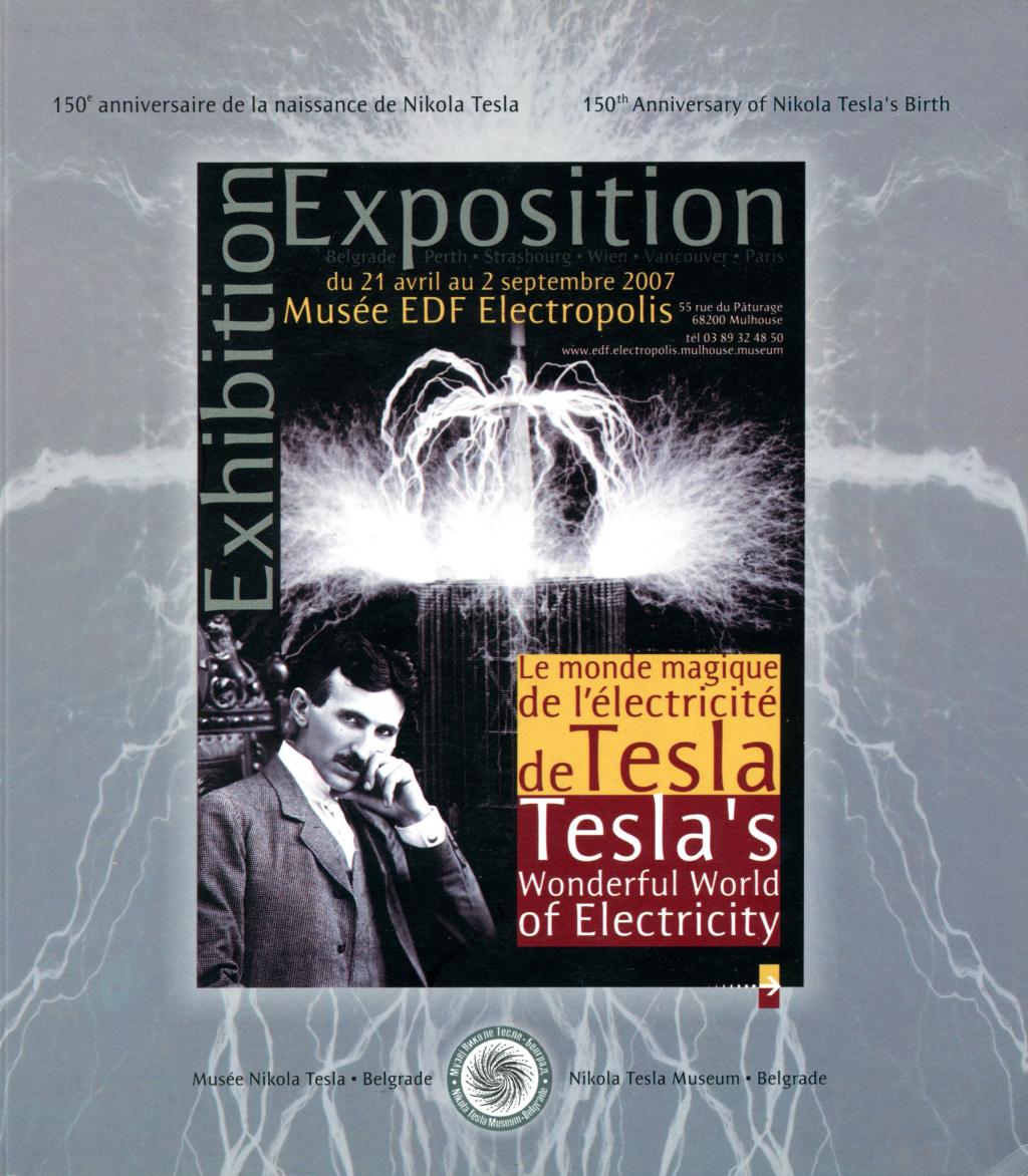 Tesla's Wonderful World of Electricity - Front cover