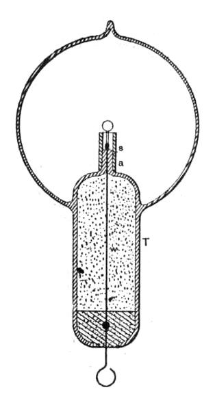 Improved bulb with non-conducting button