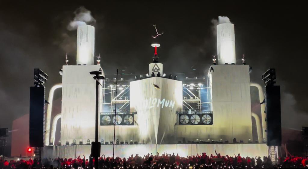 Five Tesla Coils for the Solomun Concert in L.A.