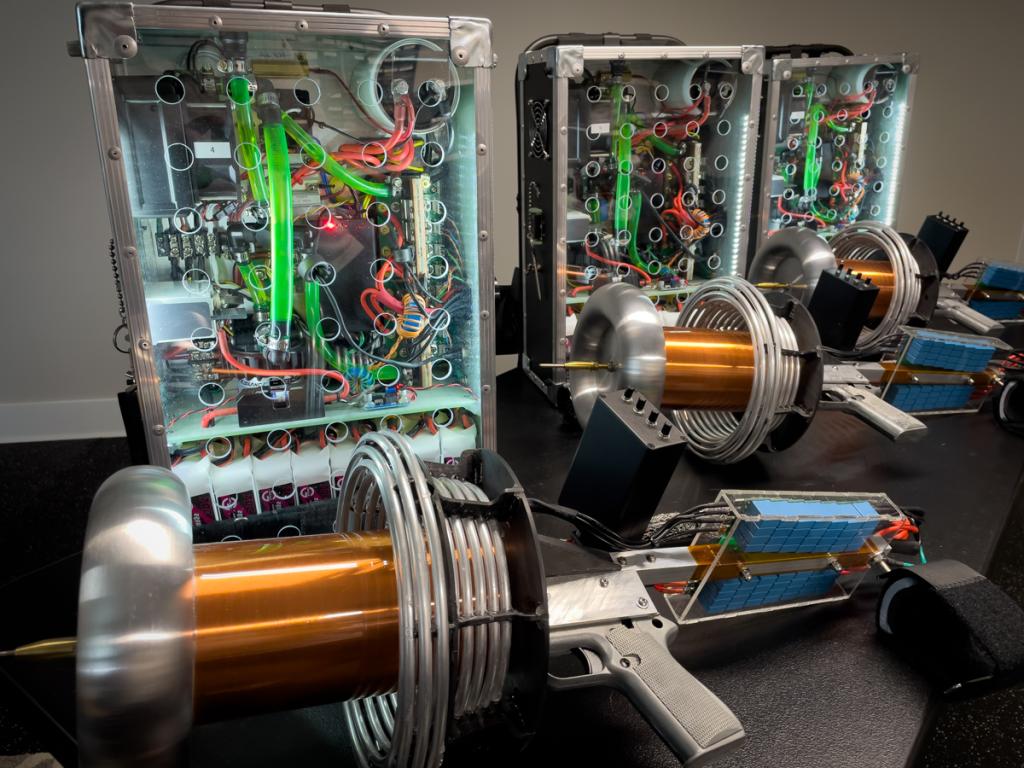 Tesla Phasers Built for Liberty Science Center