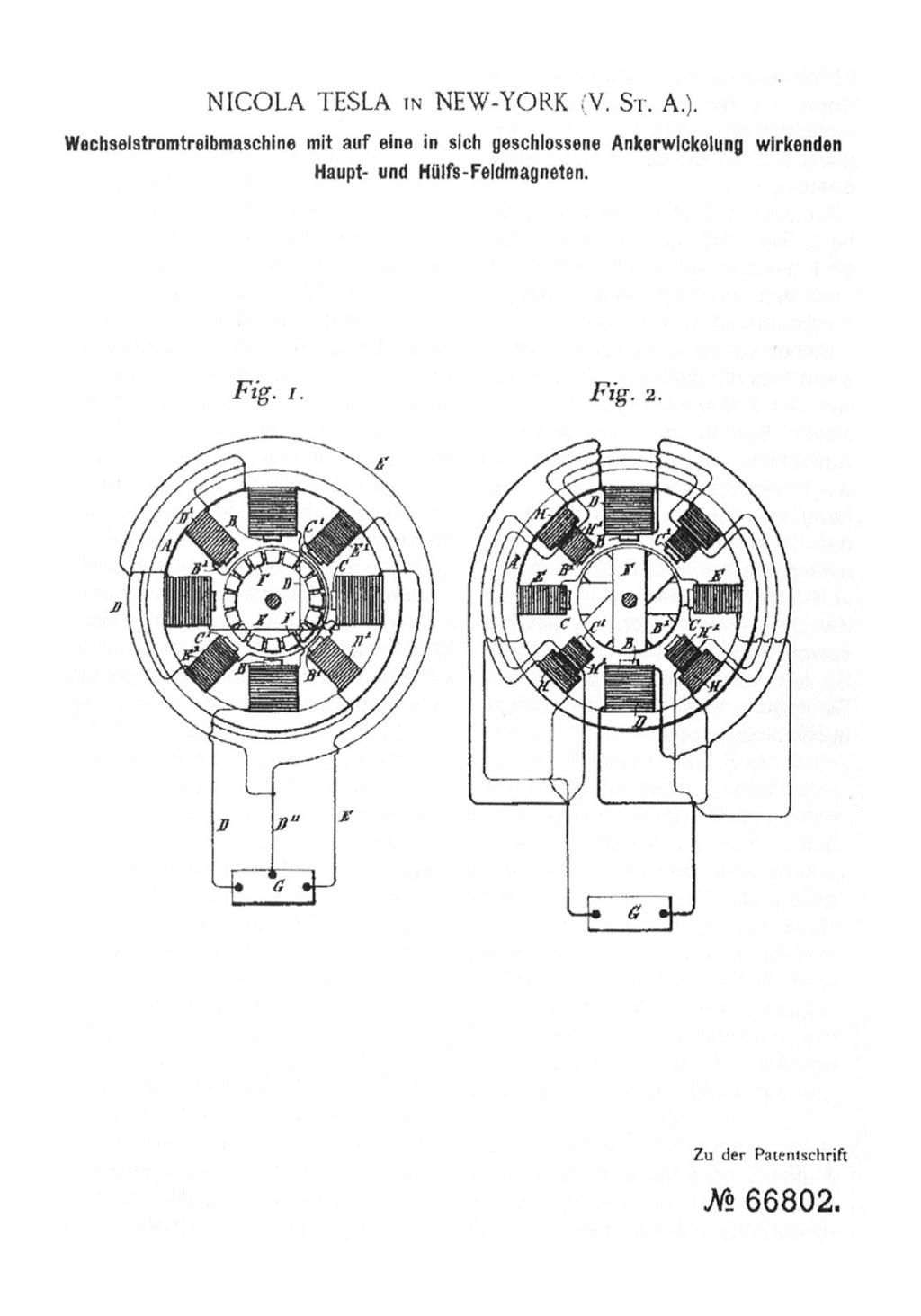 German Patent 66802 - Image 1.