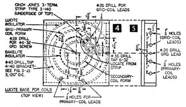 Miniature Tesla coil construction diagrams.