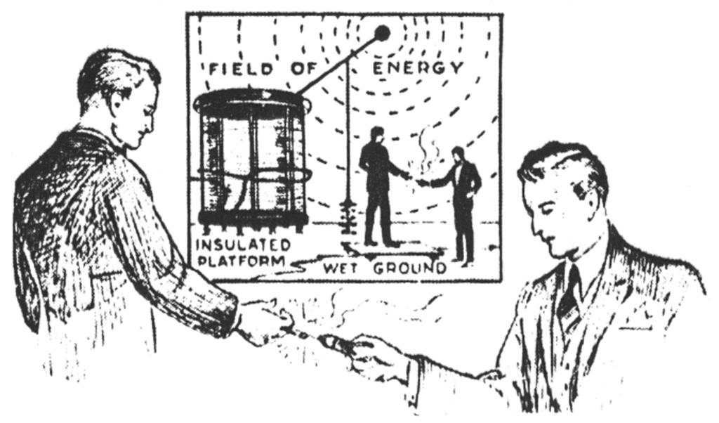 High-voltage experiments of the Ohio Insulator Co.