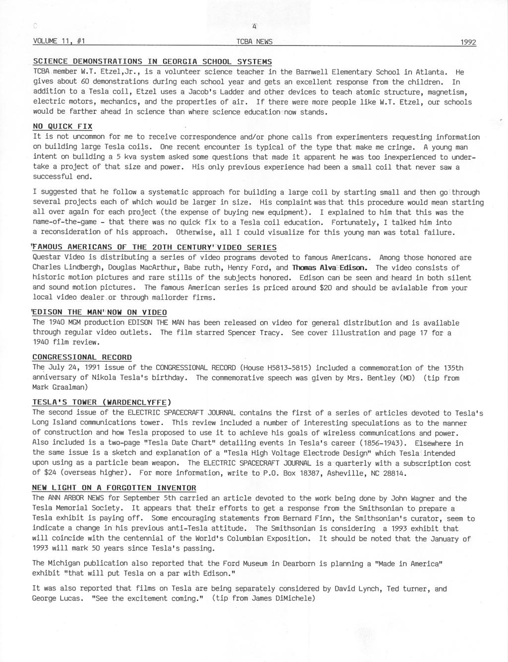 TCBA Volume 11 - Issue 1 - Page 4 of 18