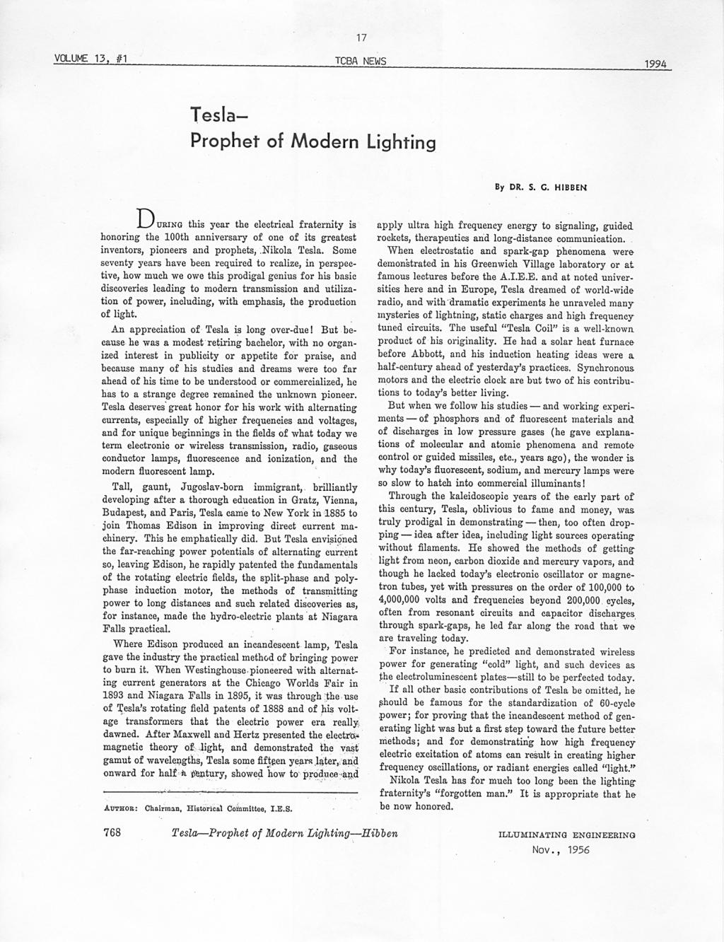 TCBA Volume 13 - Issue 1 - Page 17 of 18