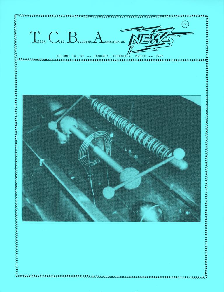 TCBA News Volume 14 - Issue 1 Cover