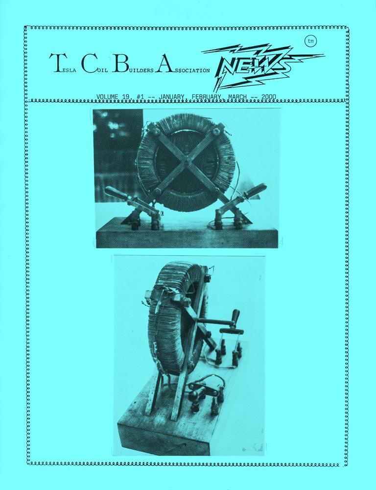 TCBA News Volume 19 - Issue 1 Cover