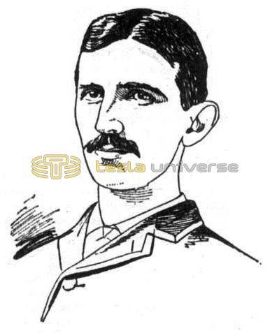 Nikola Tesla illustration from 1893 Electrical World Article
