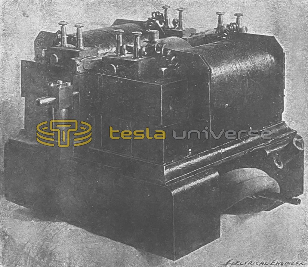 Tesla oscillator driven by compressed air