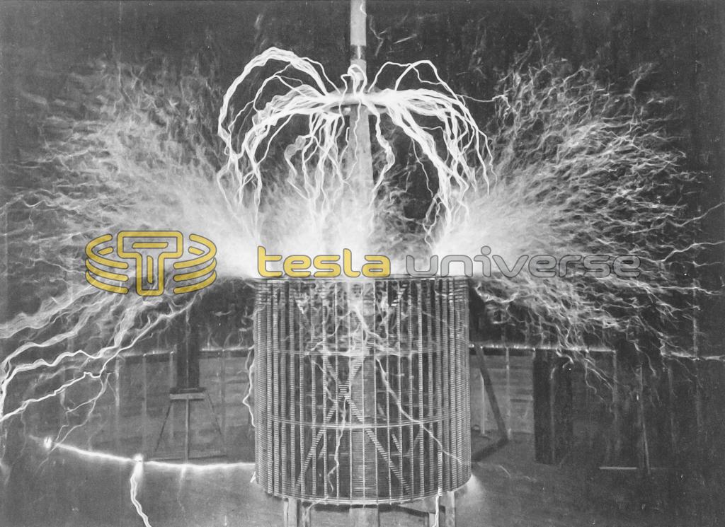 Colorado Springs oscillator discharge from brass ring on top of extra coil