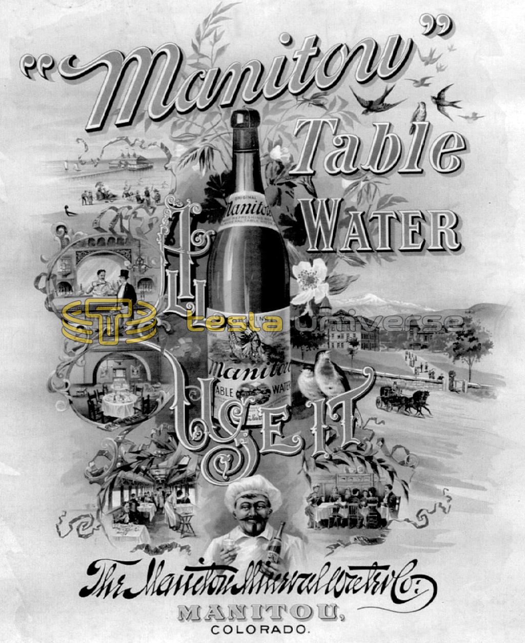 Manitou Springs Bottling Company Ad