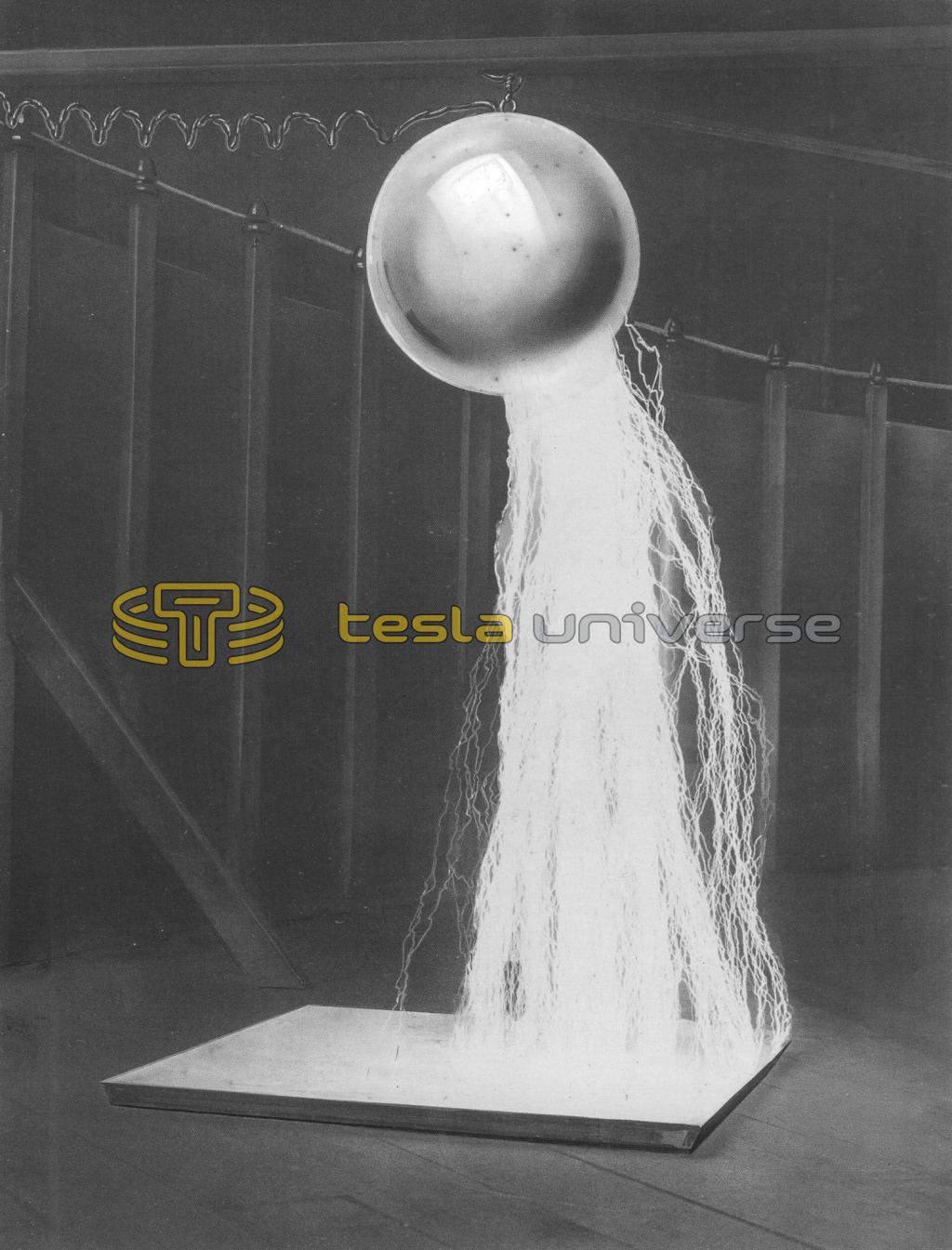 Ball discharge from Nikola Tesla's Colorado Springs Experimental Station
