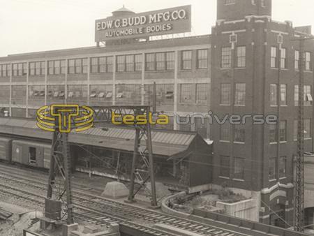 Budd National in Philadelphia Where Tesla Worked in 1925-1926