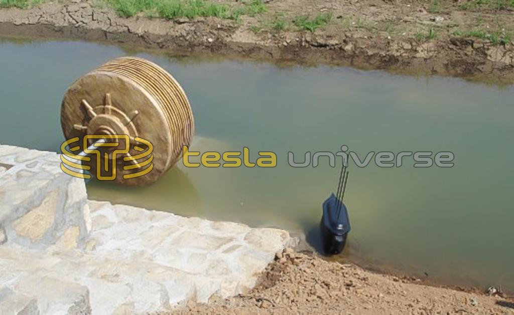 Functioning replicas of Tesla's turbine and remote-controlled boat