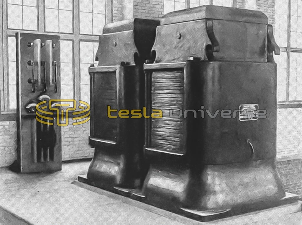 G.E. air-blast transformers built for the Buffalo transmission lines