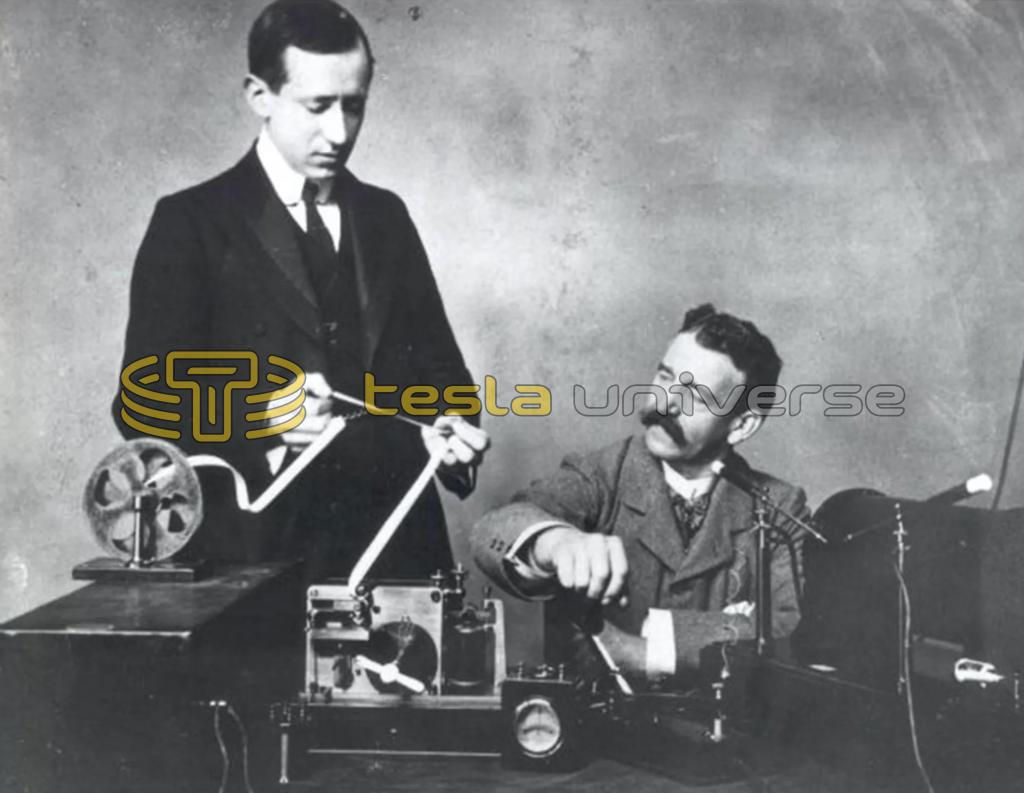 Guglielmo Marconi and George Kemp