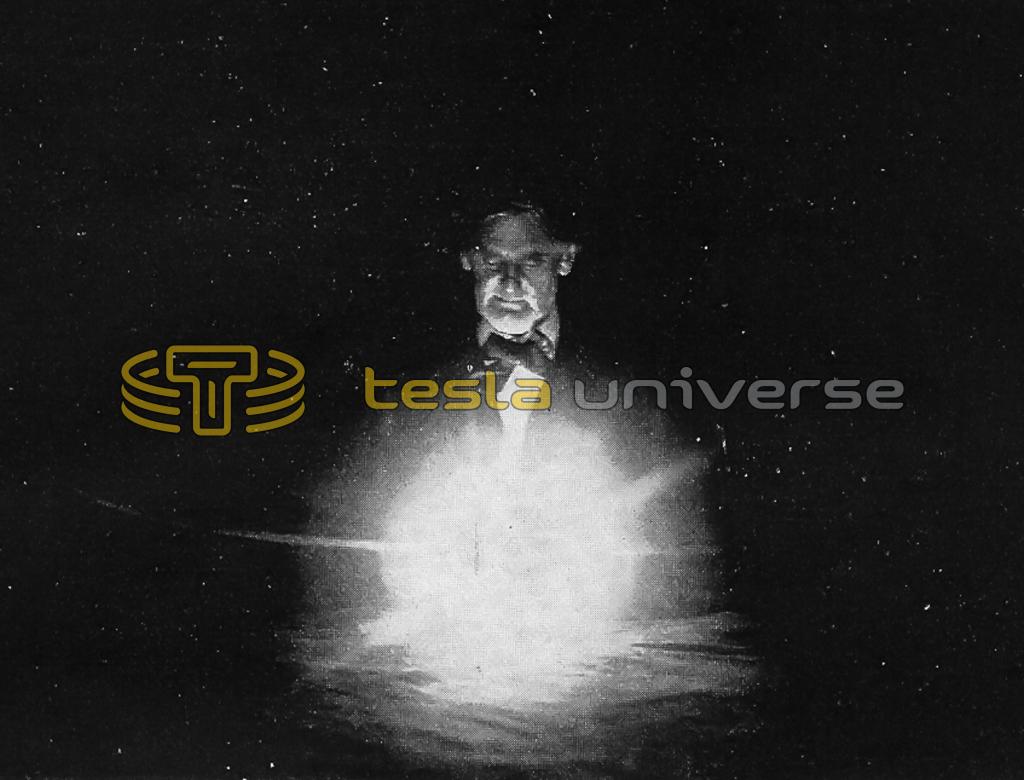 Tesla wireless electricity experiment featuring Mr. Joseph Jefferson