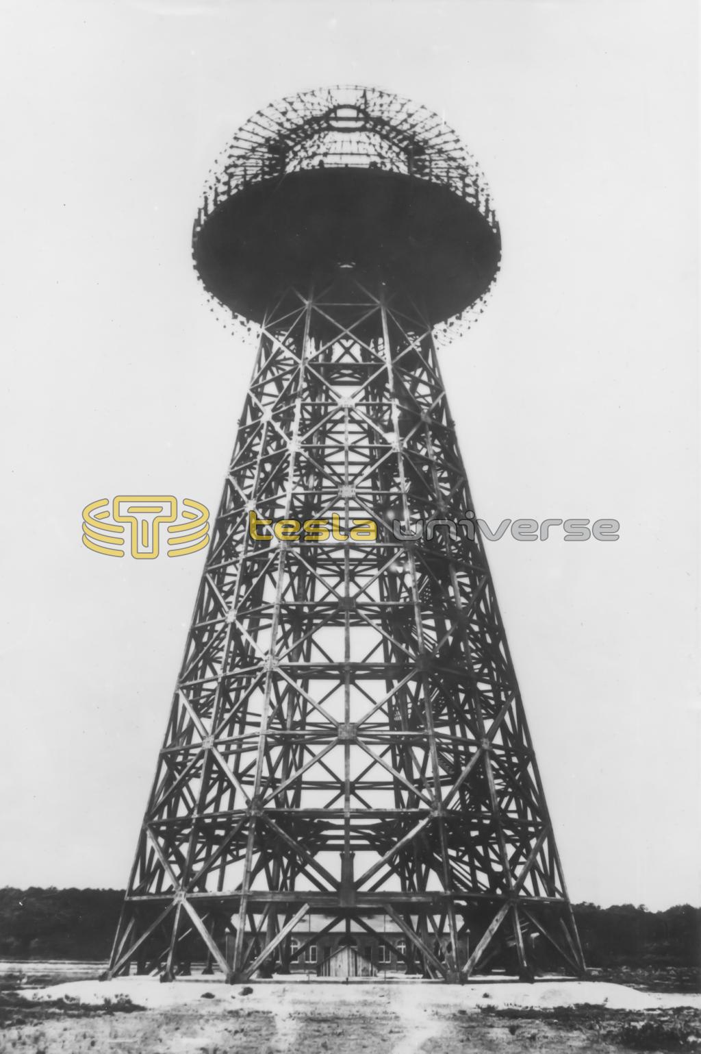 Tesla's tower of the Worldwide Wireless System