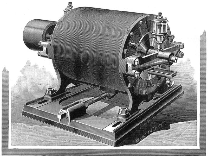 Westinghouse Electric Motor. - Tesla Patent