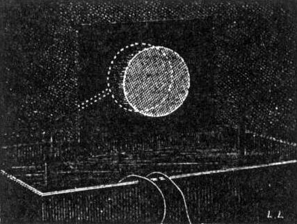 Heating of an Ebonite Plate by High Frequency Discharge