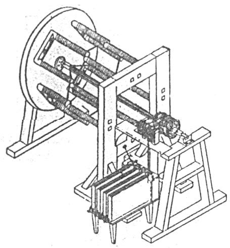Jacobi's 1834 model electric motor