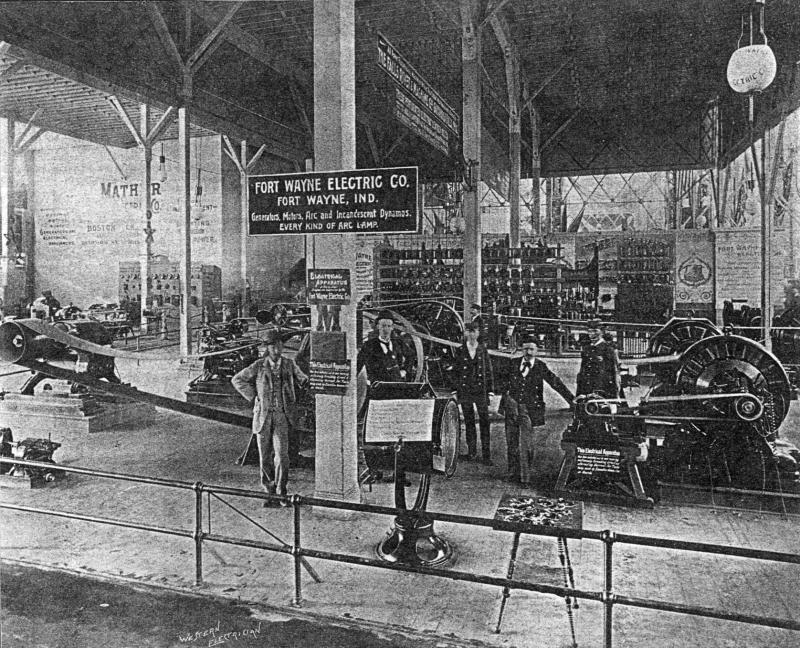 Fort Wayne Electric Company display at the World's Fair