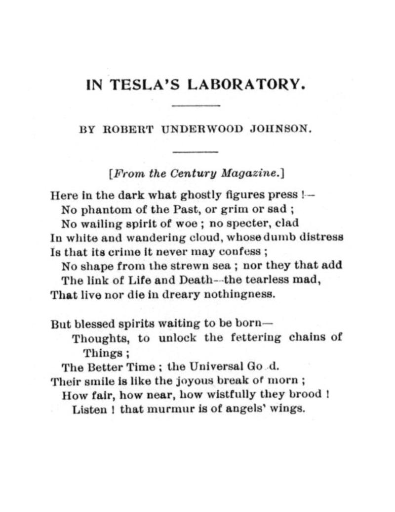 Preview of In Tesla's Laboratory article