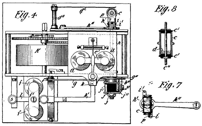 Boat patent sketch showing component details