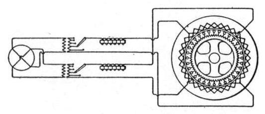 Drawing from Lamme patent 609,991