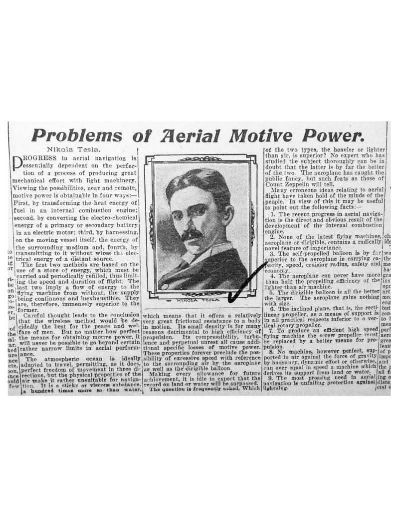 Preview of Problems of Aerial Motive Power article