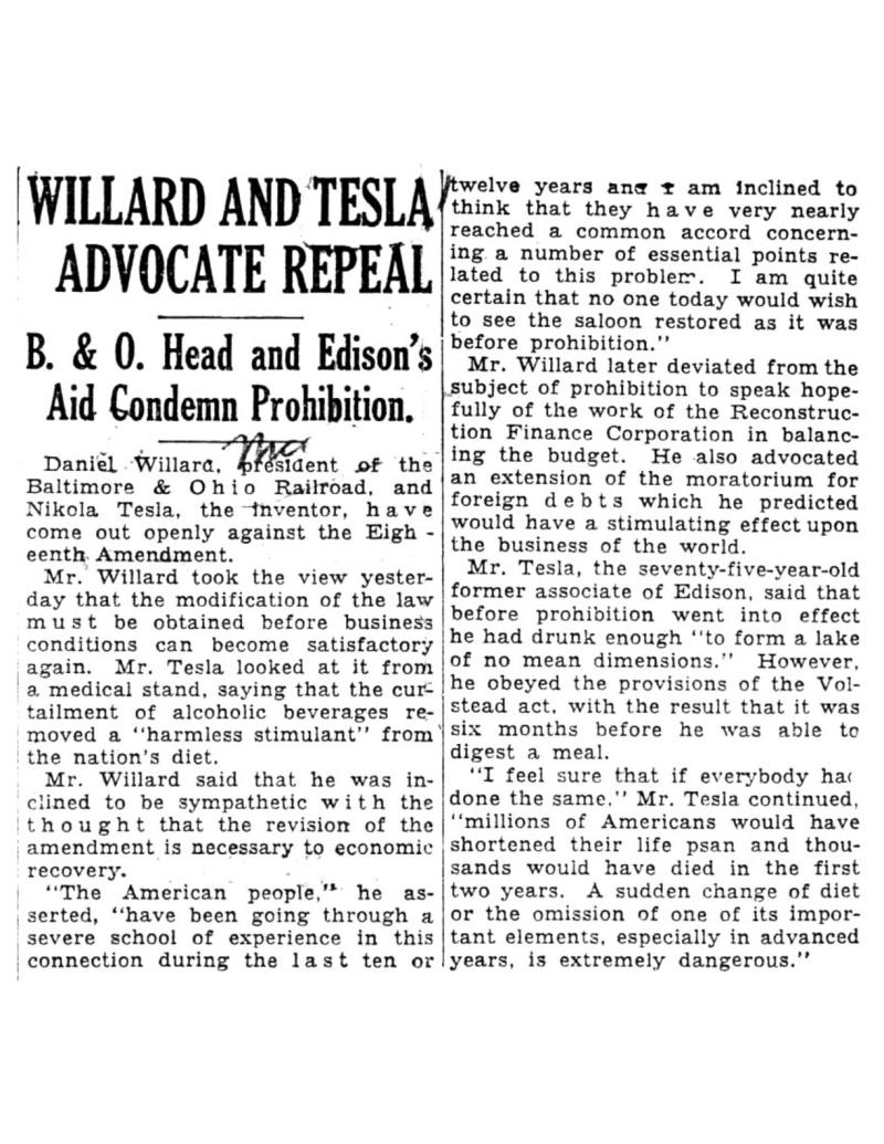 Preview of Willard and Tesla Advocate Repeal article