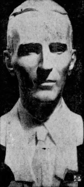 Bust of Nikola Tesla by John D. Brein