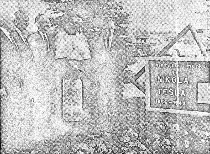 Colorado Springs Nikola Tesla historic marker dedication participants