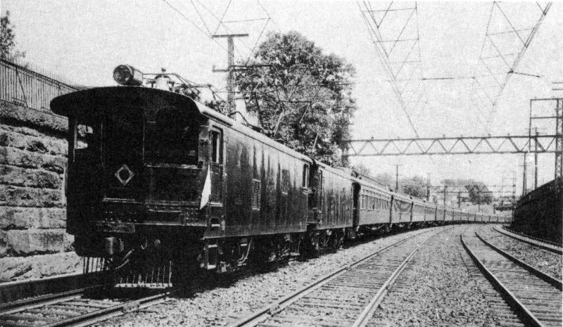 Locomotive powered by Westinghouse 300 HP motor