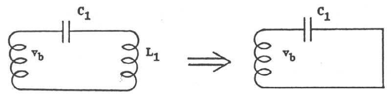 Schematic of capacitor charging for classic Tesla coil