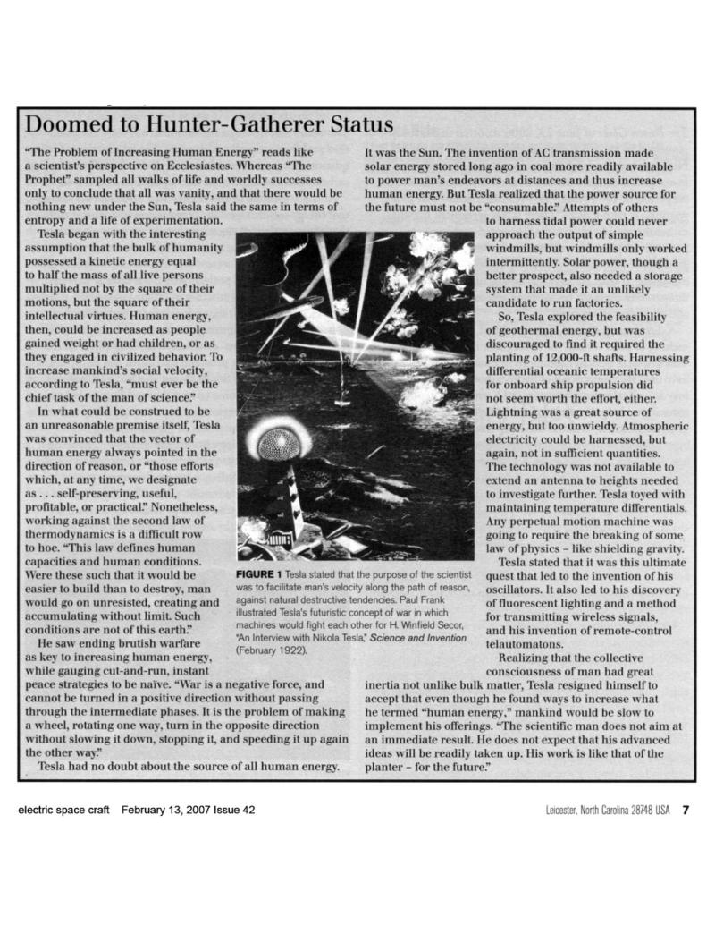 Preview of Doomed to Hunter-Gatherer Status article