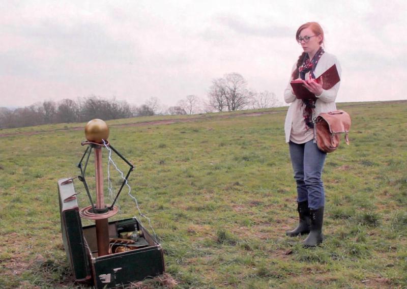 Gillian MacGregor stars as Sophie Clark in Nikola Tesla and the End of the World