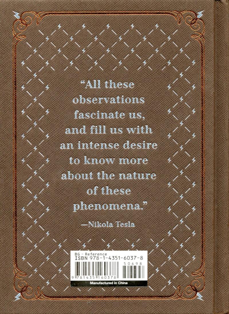Nikola Tesla: Experiments and Discoveries - Back cover