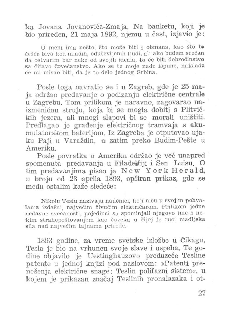 Nikola Tesla - Hero of Techniques - Page 27