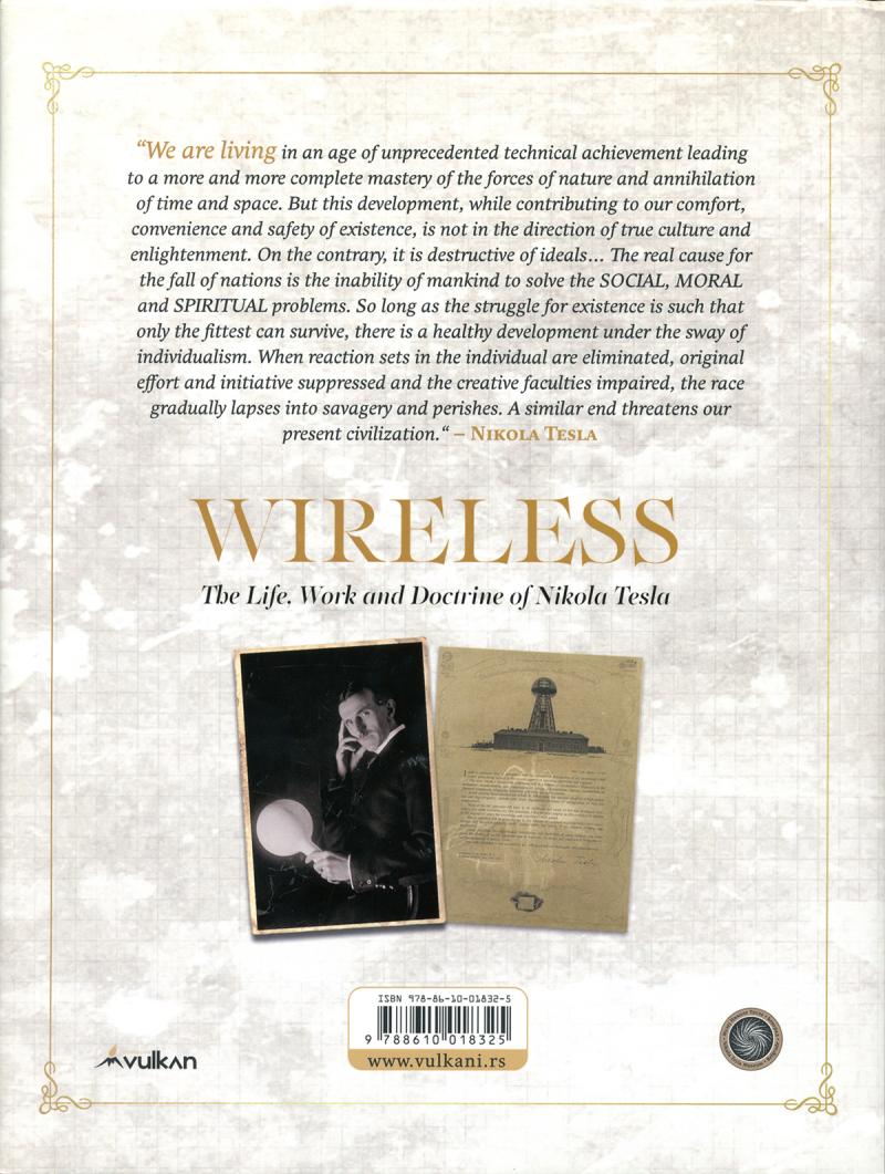 Wireless - The Life, Work and Doctrine of Nikola Tesla - Cover 2