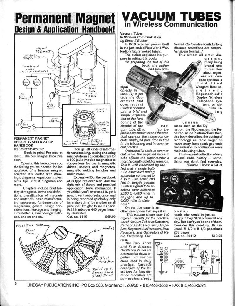 Lindsay's Electrical Books - Spring 1991 - Page 8