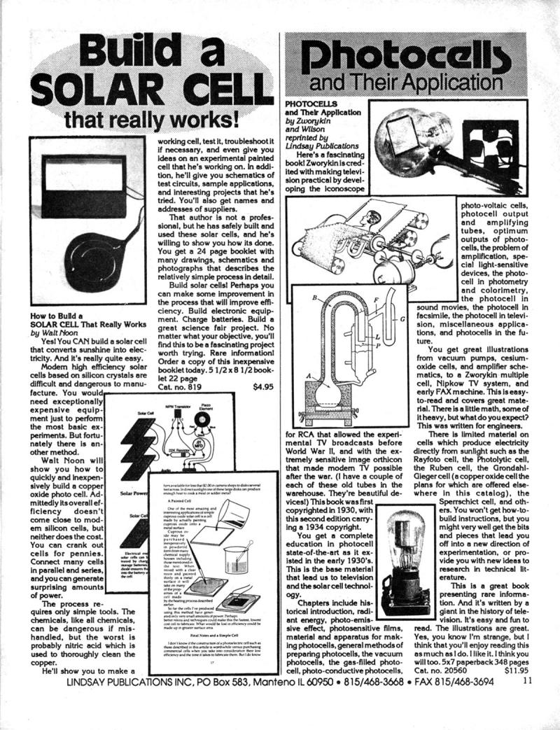 Lindsay's Electrical Books - Spring 1991 - Page 11