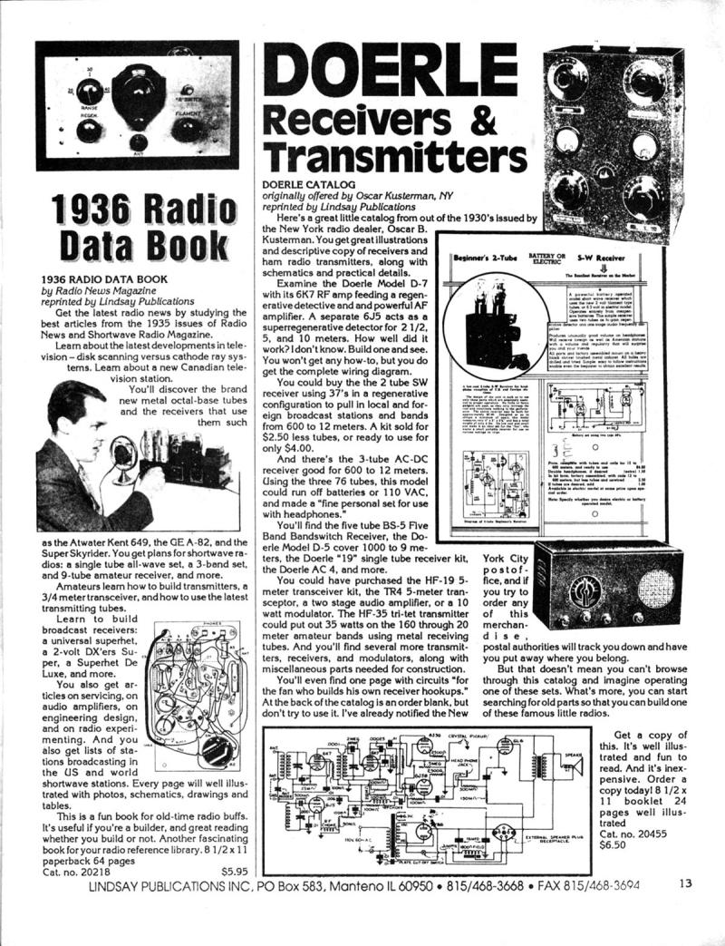 Lindsay's Electrical Books - Spring 1991 - Page 13