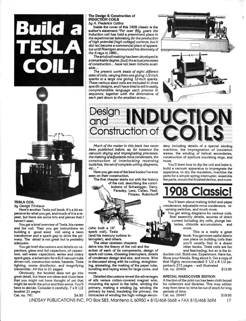 Lindsay's Electrical Books - Spring 1991 - Page 17