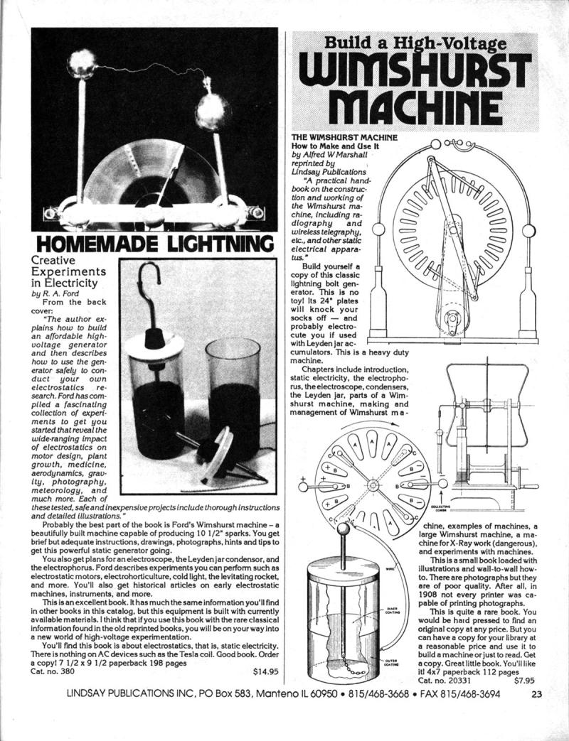 Lindsay's Electrical Books - Spring 1991 - Page 23