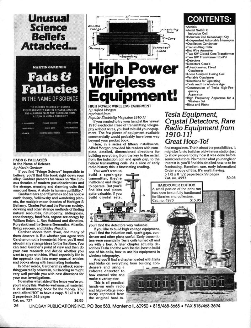 Lindsay's Electrical Books - Spring 1991 - Page 26