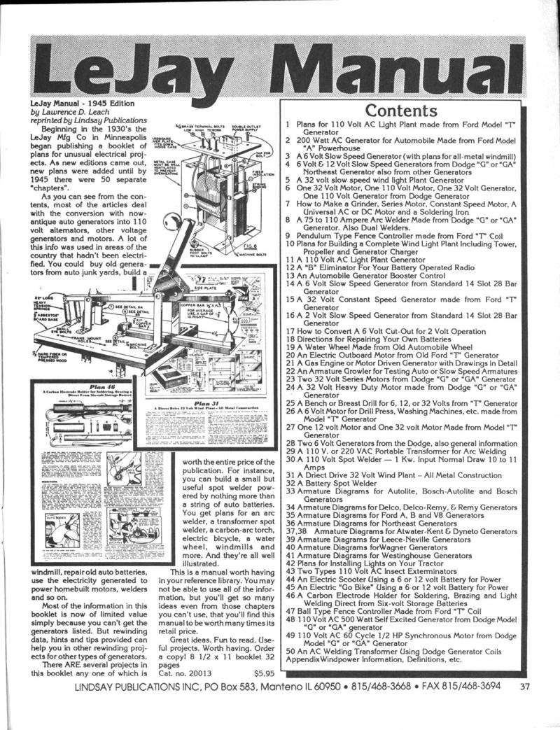 Lindsay's Electrical Books - Spring 1991 - Page 37