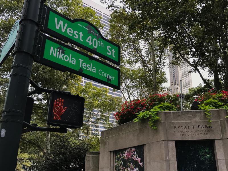 Nikola Tesla Corner - New York City